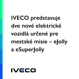 IVECO predstavuje dve nové elektrické vozidlá určené pre mestské misie – eJolly a eSuperJolly